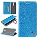Produktbild Sycode Glitzer Schutzhülle für Huawei Mate 10 Lite,Flip Hülle für Huawei Mate 10 Lite,Luxus Noble Bling Glitter {Be Loved} Herz Entwurf Pu Leder Schutz mit Kartensteckplätzen Standfunktion Ständer Handyhülle Folio Tasche Case Cover für Huawei Mate 10 Lite-Blau