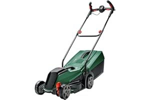 Bosch Cordless Lawnmower CityMower 18V-32 (18 Volt, 1x Battery 4 Ah, Brushless Motor, Cutting Width: 32 cm, Lawns up to 300 m², in Carton Packaging)