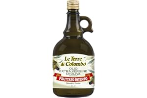 Le Terre di Colombo – Olio extravergine di oliva, da olive europee UE, fruttato intenso, 1 L