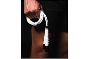 BOXROPE, A Jump Rope Made For Boxing, Tangle-Free, 15% Heavier Than A Normal PVC Rope, Boxer Jump Rope, Adjustable, Includes Grip Tapes For More Grip, Skipping Rope for Boxers, Premium Quality