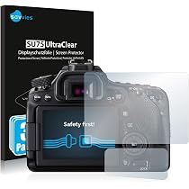 Protecteur Écran Verre Trempé IDaPro Pour Canon EOS 70D/80D/90D - 2 Pièces, Dureté 9H