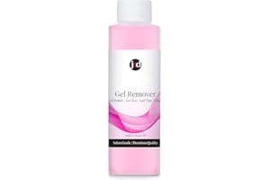 JND Gel Polish Remover with Acetone for Fast Action Removal of Nail Polish, Gels, Acrylics, Tips, and Glue (50ml)