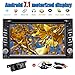 Produktbild Eincar Double 2 din 6,2-Zoll-Autoradio Android 7.1 Quad-Core-Car PC Head Unit Autoradio-Stereo GPS Navigation im Schlag-Auto-DVD-Spieler mit Bluetooth WIFI AM / FM-RDS-Spiegel Link-OBD2 Mikrofon + Wireless Backup-Kamera