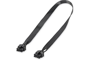 YieJoya PCIE Kabel für Corsair, PSU 8Pin Stecker auf PCIe 8Pin (6+2) Stecker Stromversorgungskabel für Corsair Modular Power Supply RM/HX/CX-M Serie