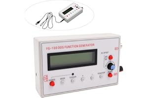 VOANZO 1HZ-500KHZ DDS Signalgenerator Frequenzgenerator Ausgangswellenform - Sinuswelle Quadratwelle Dreieck Welle Vorwärts-Sägezahnwelle Rückwärts-Sägezahnwelle