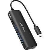 USB C HUB 4K 60Hz, Dockteck USB-C Multiport Adapter 5 in 1