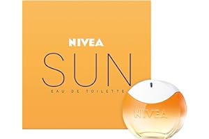 NIVEA SUN Eau de Toilette 30 ml, Profumo donna e uomo unisex ispirato alla fragranza della crema solare NIVEA SUN, Acqua profumata con note fresche e agrumate, Con cofanetto ideale come idea regalo
