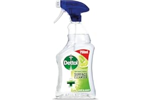 Dettol Antibacterial Surface Cleaning Spray, Lime and Mint, 750 ml (Pack of 1) (Packaging May Vary)