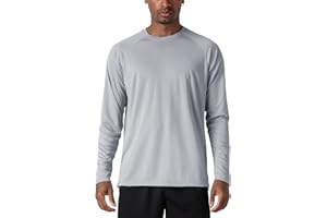 KEFITEVD Hauts Décontractés à Manches Longues pour Hommes Chemises Légères et Confortables