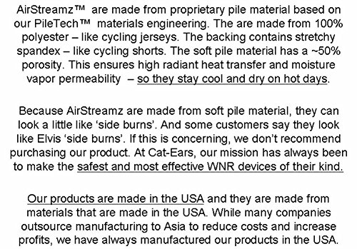 NEW AirStreamz Pro Cycling Wind Noise Reducer - 6