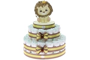 Viale Magico Torta Pannolini Neonato Max Il Leoncino Idea Regalo Nascita Idea Regalo Nascita, Idea Regalo Nascita Economica e Originale