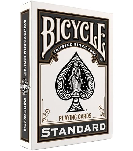 Cartes à Jouer Recto Blanc Et Verso Bleu. Jeu De 56 Cartes Bicycle
