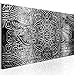 Produktbild decomonkey | Bilder Mandala 150x50 cm | 1 Teilig | Leinwandbilder | Vlies Leinwand | Bilder XXL | Wand | Bild auf Leinwand | Wandbild | Kunstdruck | Wanddeko | Zen psytrance Kunst | DKA0045c1PXXL