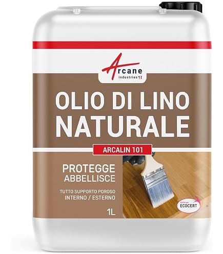 Olio Protettivo Per Legno Fonteino – Per Douglas, Acacia, Cedro, Terrazze – Trasparente, Satinato