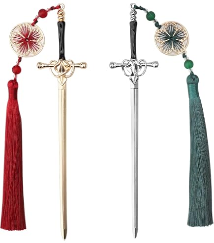 Zykra 2 stuks bladwijzers, zwaard, draak, metalen boekenlegger, gepersonaliseerd zwaard, boekenlegger met kristallen hanger, creatieve bladwijzer, verjaardagscadeau voor leesliefhebbers, vrouwen en