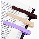Roichil 3 Adet Otomatik Kitap Ayracı Silikon, Okumak I&ccedil;in Kitap Işaretleri Akıllı Ayra&ccedil;