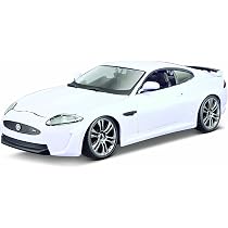 Modellino Auto Jaguar XKR-S Bianco Scala 1:24 Bburago - Regalo Per Bambini E Collezionisti