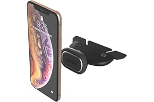iOttie iTap 2 Magnetic CD Slot Car Mount Holder, Cradle for Samsung Galaxy S22, Google Pixel 7, Motorola Moto G, OnePlus 10, Sony Xperia & Other Android Smartphones, Black