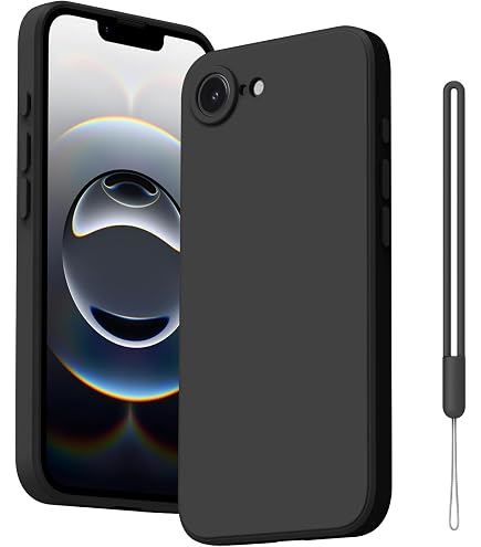 Telaso Cover iPhone 16e, Compatibile con MagSafe, 360° Girevole Anello Regolabile, Supporto Invisibile, Anti Ingiallimento Sottile Antiurto Custodia per iPhone 16e 6.1, Trasparente