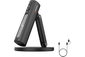 NearStream Microphone à condensateur USB pour PC, appareil photo, podcast microphone pour streaming/enregistrement, micro de bureau avec 8 micros/suppression du bruit/3 modes polaires/contrôle du