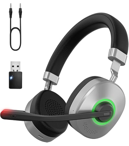 Casque Mono Bluetooth Beebang – Réduction De Bruit IA, Micro Clair, Dongle USB Inclus – Parfait Télétravail, Appels - 5