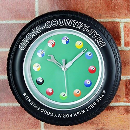 Leisure and entertainment furniture super creative snooker wall clock bells