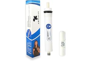 AMPEREUS Premium RO Membrane 80 GPD Original with F/R 450 Long-Lasting Premium RO Membrane Filter for Water Purifiers Heavy TDS Support, Superior Salt Rejection (up to 1500 TDS)
