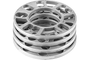 Laroal 4 Pack 10mm Wheel Spacers Alloy Aluminum Shims 4&5 Stud Universal Spacer 78mm Centre Bore 100mm-120mm PCD
