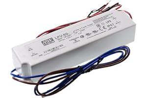 MEALDOO Mean Well Pilote LED LPV, LPV-60-24 60 W 2,5 A