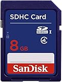 SanDisk Wii 8 Go Carte mémoire SDHC Classe 4 SDSDB-008G-B35