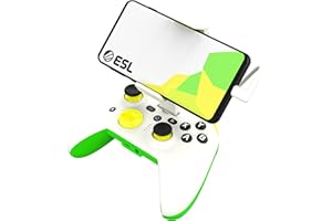 ROTOR RIOT RiotPWR ESL Game Controller for Android Smartphones USB-C, Interference-Free Game Flow, Power Pass Through Charging, ZeroG Holder, Improved 8-Way D-Pad, Share Button, Audio Jack, RP1925ESL,