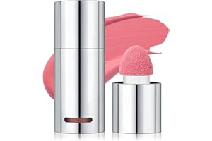 Erinde Liquid Blush, długotrwały płynny róż z miękką gąbczastą główką, wysoko pigmentowany kolor w odcieniu różowym, naturalnie matowe i nawilżające wykończenie dla delikatnego, świeżego wyglądu #02