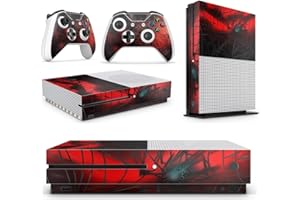GIZMOZ N GADGETZ GNG Spider Console Skin Decal Sticker + 2 Controller Skins Compatible with XBOX One S