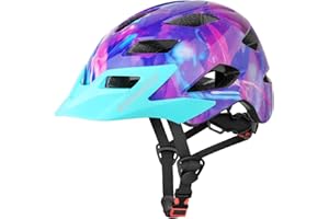‎EXCLUSKY Exclusky Fahrradhelm Kinder Jungen, Kinder Fahrradhelm Mädchen für BMX Helm Kinder Radhelm Skaterhelm Verstellbar Kinderhelm Kinderfahrradhelm Fahrrad Helm Kind 50-57CM (ab 5-13 Jahre)