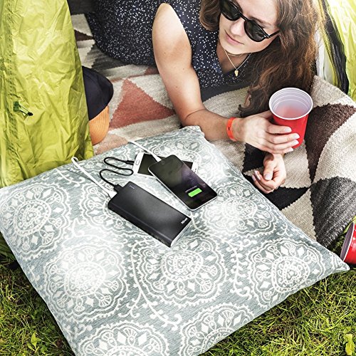 Trust Urban 20000 mAh Powerbank (Hohe kapazitÃ¤t, externer Akku, 2x Smart 2,4 A USB Anschluss, LED-Statusanzeige, geeignet fÃ¼r iPhone, iPad, Samsung Galaxy und weitere Smartphones/Tablets)