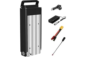 YASCO POWER Yasco (UK Warehouse) 48V 15Ah Ebike Battery with 30A BMS Protection Large Capicity Electric Bike Conversion Kit 48V Lithium Battery, 48v 15Ah (0-1000w)