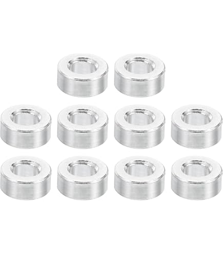 Qrity 10 Stück Druckfedern, Edelstahl Spiralfedern, 304 Stahlfeder, 1,2 x 7 x 15 mm Feder, Druckfeder Für Ersatz und Reparatur