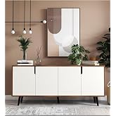 VM VERTEX MOBİLYA Latina Modern Konsol 180 Cm Ceviz - Beyaz Ceviz-Aytaşı 45 x 180