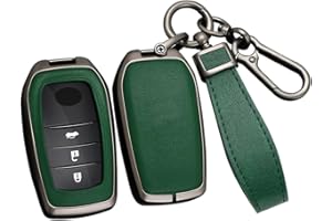 ontto Etui na kluczyki samochodowe pasuje do Toyota Yaris Cross Hybrid Corolla RAV4 Prius Camry Auris Highlander 2020-2023, etui na klucze, etui ochronne, pilot zdalnego sterowania, akcesoria 2/3/4