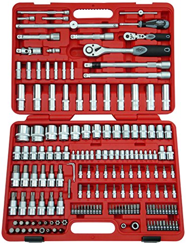 FAMEX Mechaniker Werkzeugkoffer mit Top-Werkzeugbestückung, 174-teilig Steckschlüsselsatz, 716-21 - 2