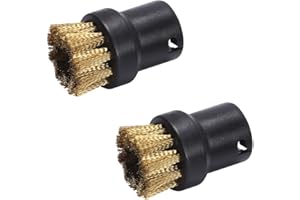 PRAOFRT 2 Stück Zubehör für kärcher dampfreiniger für kärcher dampfreiniger zubehör Dampfreiniger für Kärcher SC1 SC2 SC3 SC4 SC5 SC7 CTK10 Rundbürstenset Düse Mundstück Ersatzteile