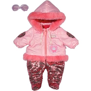 Combinaison De Neige Pour Bébé 6-24 Mois - Hiver Chaud, Imprimé, Manchettes élastiques, Lavable Machine