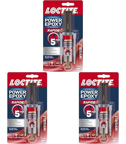 colle Epoxy Express - seringue avec nez mélangeur - 3 g