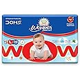 Wowper Fresh Baby Diaper Pants | Large Size Diapers | Diapers with Wetness Indicator | Upto 12 Hrs Absorption | 9-14 Kg | 30 Counts
