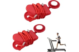 AOEVUIR 2 Pcs Clés de Sécurité Magnétiques Universelles pour Tapis de Course Interrupteur de Remplacement pour Tapis de Course Machines de Coursede Sécurité Magnétique Aimant d'Arrêt d'urgence