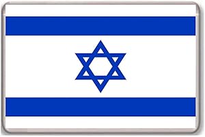 PHOTOSIOTAS Flag of Israel fridge magnet - Aimant de réfrigérateur