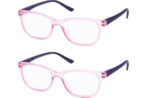 ZENOTTIC Gafas Infantiles de Bloqueo de Luz Azul para Ordenadores Gafas de Juego de Lentes Antirreflejos y Ligeros Protección de Ojos para Niños y Niñas