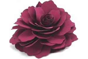 Meilliwish Camelie Fiore Clip di capelli pin spilla (Magenta) (A74)