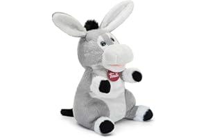 Trudi Marionetta Asino Marionetta peluche spettacolo burattini | 17x25x15cm taglia S | Puppets | modello 29228