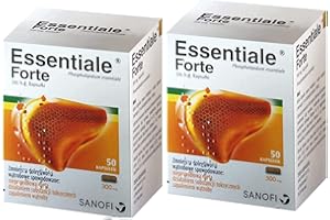 A.NATTERMANN & CIE. GMBH Essentiale Forte 100 Capsules Liver Detox Cleanse Support Regeneration Treatment
